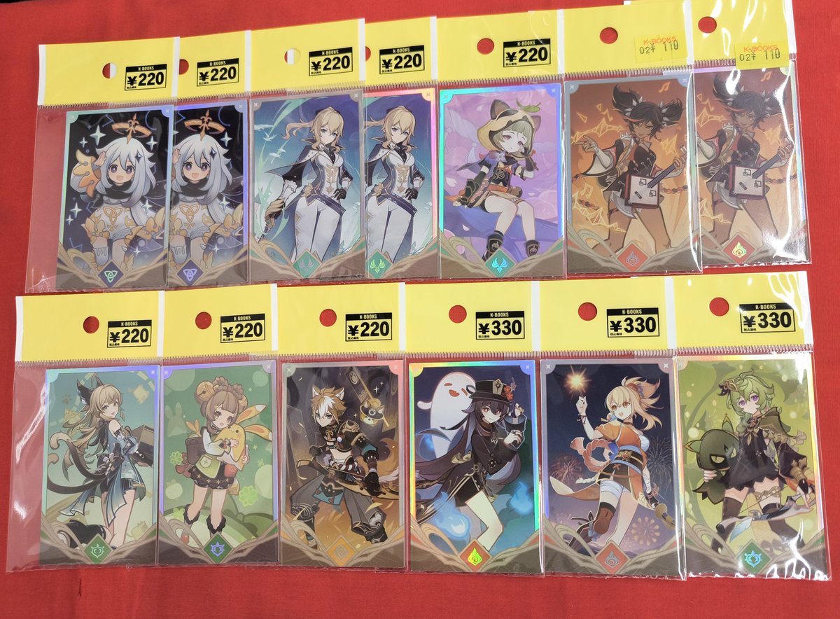 入荷情報】 『原神』より 原神カフェ in ソウル ◇韓国限定 七聖召喚