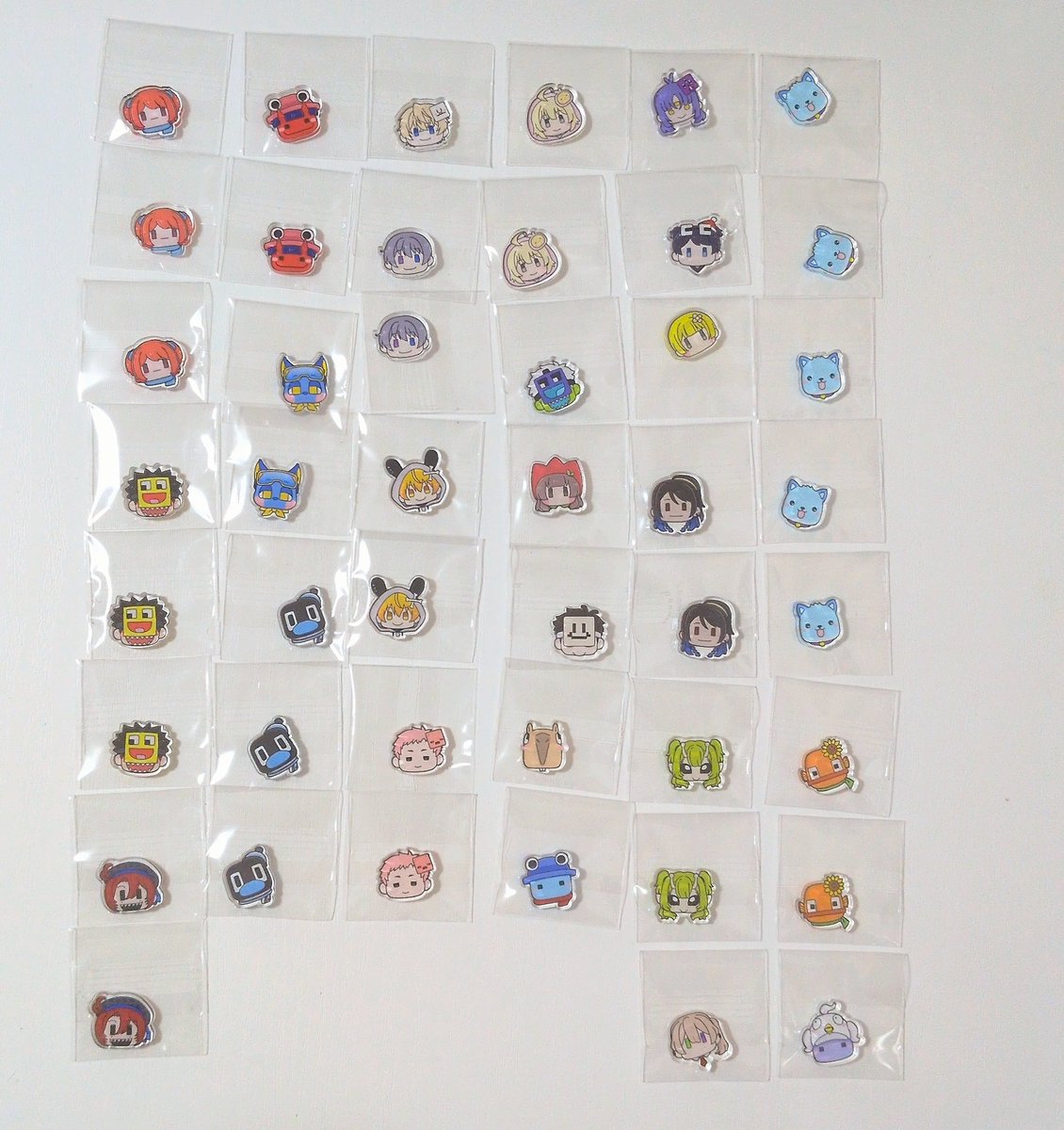 交換 50人クラフト 人気投票 シャカシャカ ステッカー 譲▷画像 求