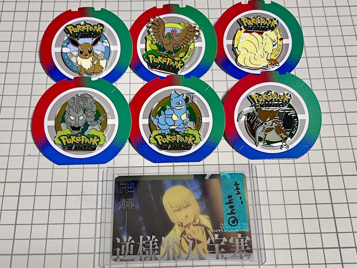 交換】 ポケパーク ポケモン ピンバッジ ピンズ (譲) ⭐︎イーブイ