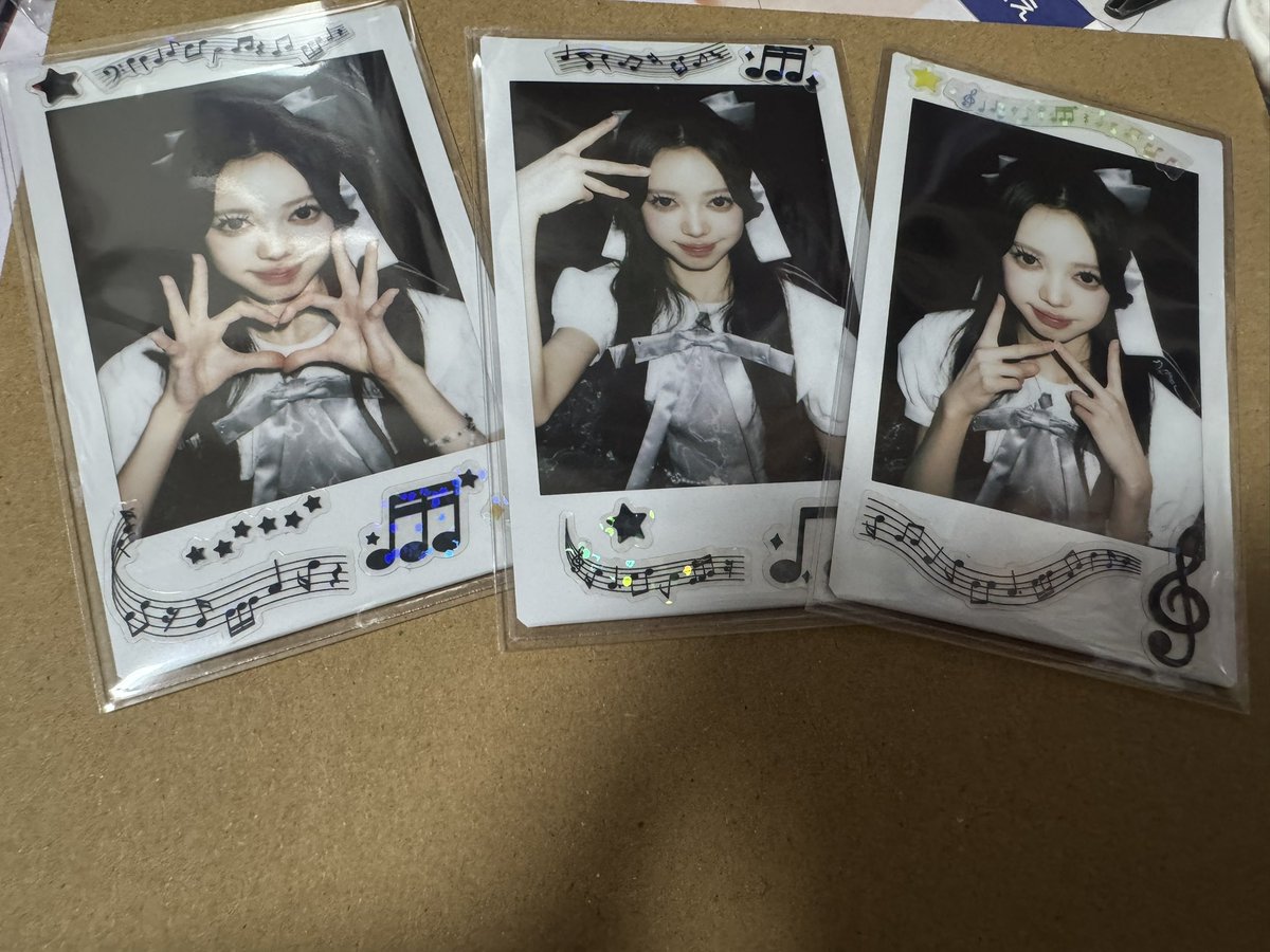 こはくちゃんのチェキ本当は2枚のつもりだったのに 2回目並んだ時にお