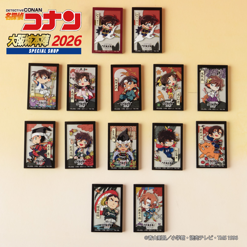 トレーディングアクリルマグネット（全14種） 各¥770（税込） 目を引く