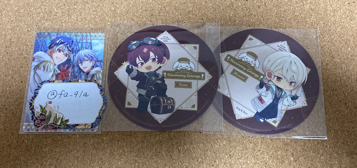 アイドリッシュセブン アイナナ アニカフェ 記念日 2024 アクスタ