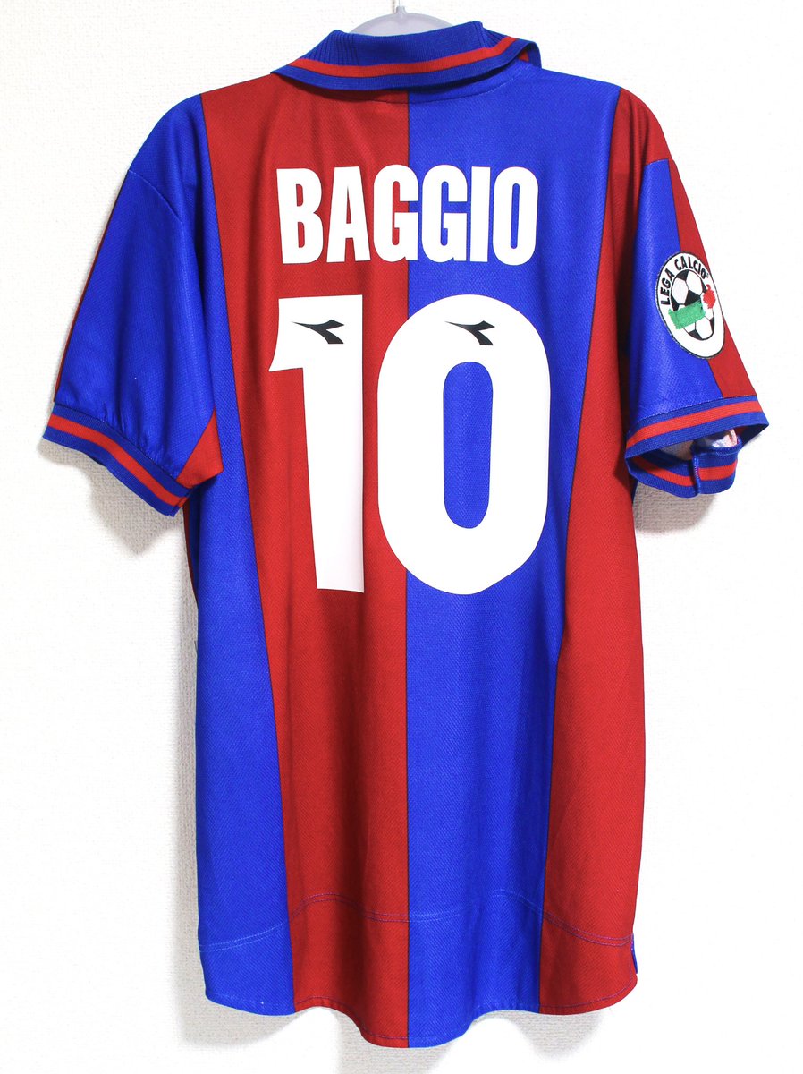 ロベルト・バッジョ選手 ボローニャ97/98ユニフォーム。1シーズンのみ
