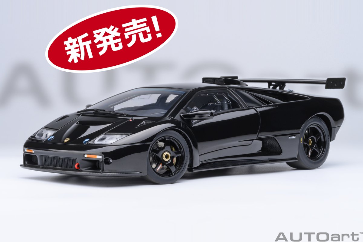新製品発売になりました。 1/18スケール「ランボルギーニ ディアブロ