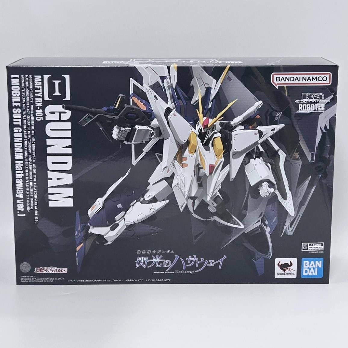 ROBOT魂 RX-105Ξガンダム 機動戦士ガンダム 閃光のハサウェイVer. ROBOT魂 （Ka signature） ＜SIDE MS＞ RX-105 Ξガンダム（機動戦士