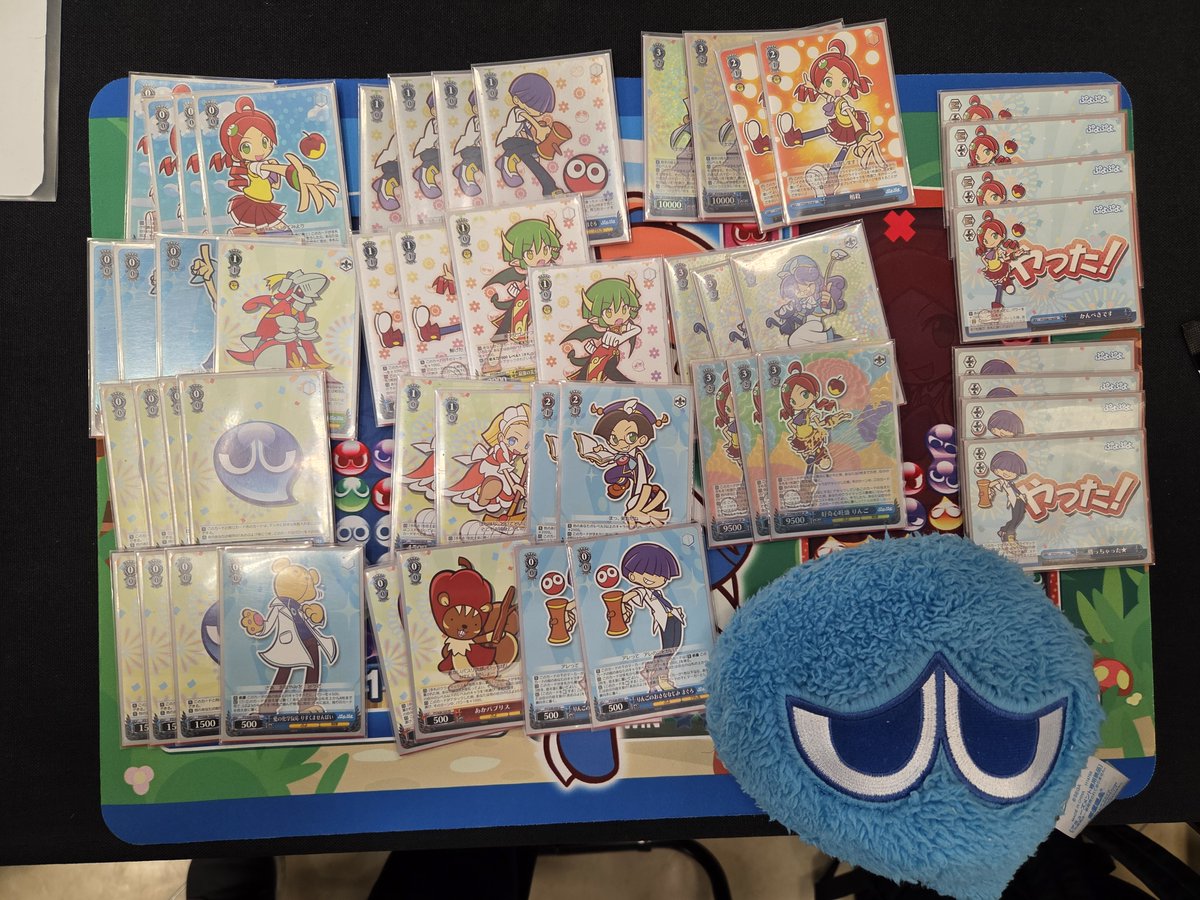 WS】ぷよぷよ優勝デッキレシピ(ラックス奈良柏木店(ならかしわぎてん