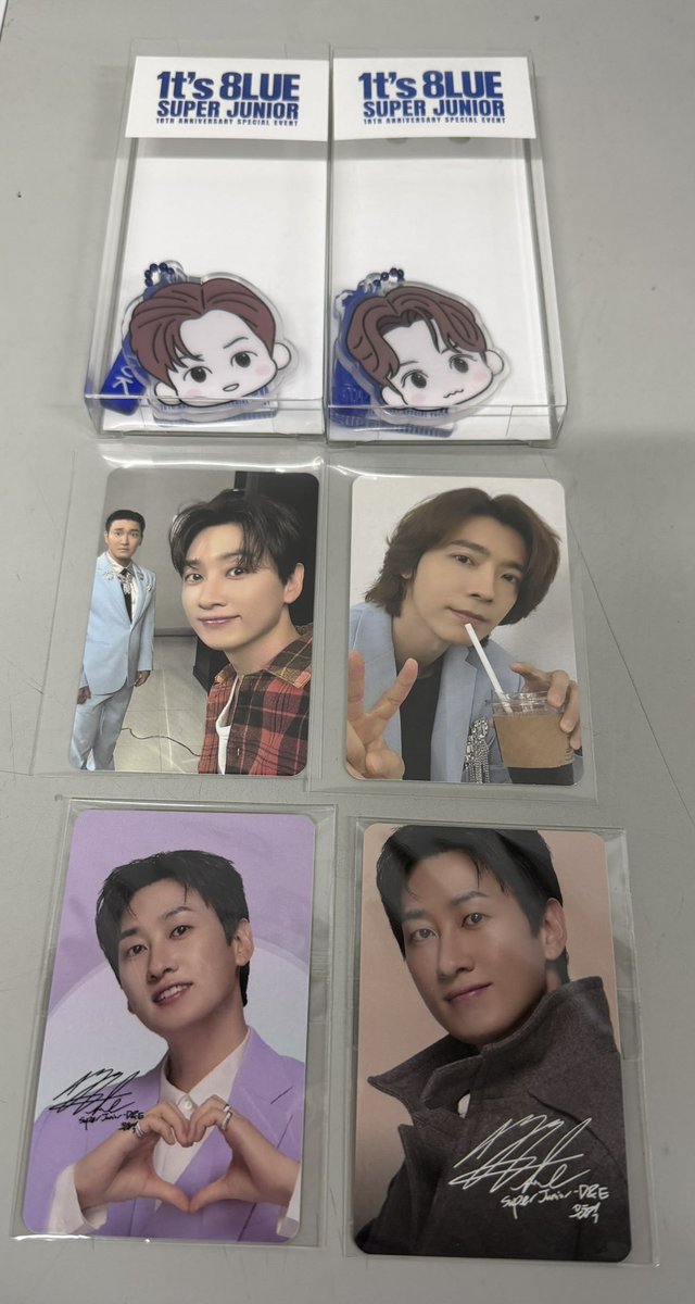 SUPERJUNIOR #슈퍼주니어 SUPERJUNIOR 18th ANNIVERSARY アクリル