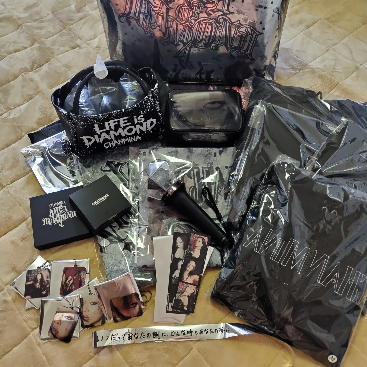 🖤#CHANMINA “AREA OF DIAMOND4” グッズセット Tシャツ / タオル