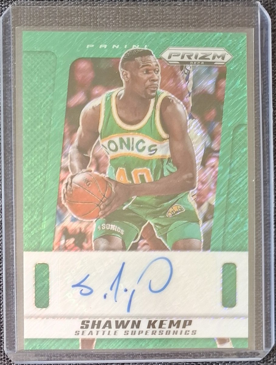 新着紹介！ ショーン・ケンプのGreen Shimmer! カラーマッチの良い