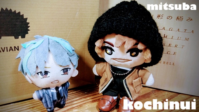 お着替え こちぬい💛9 作製中のビーニーがいくつか出来あがりつつ