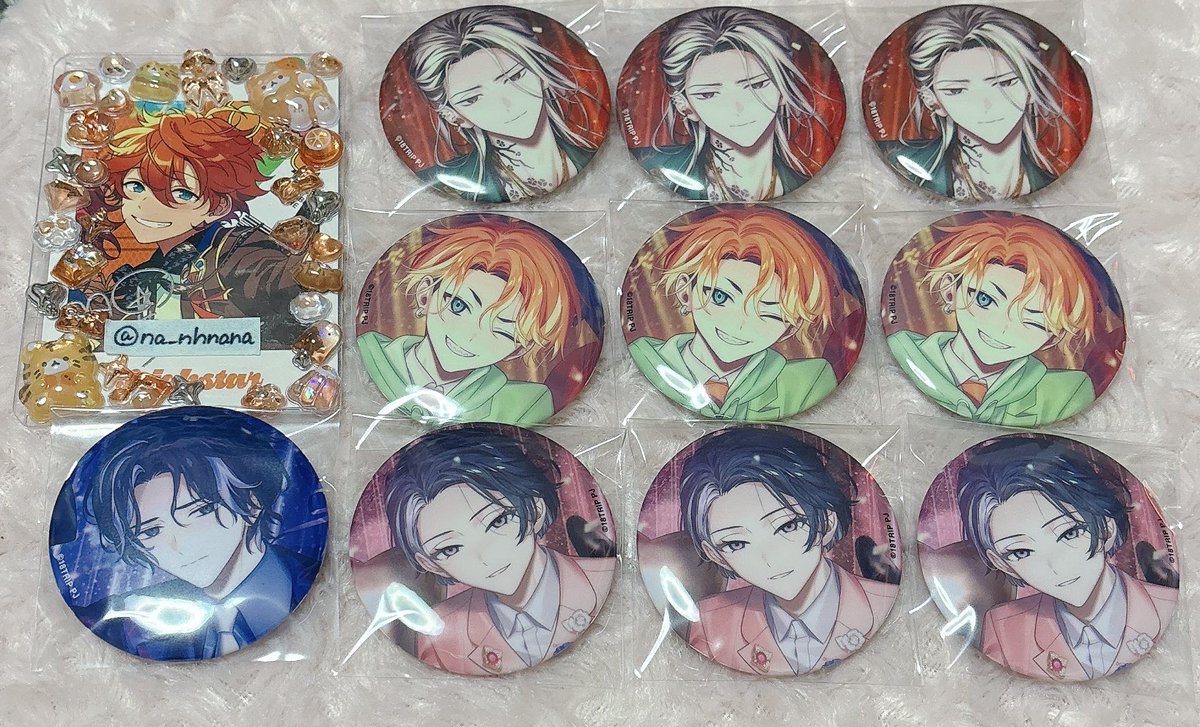 交換・譲渡】18TRIP エイトリ キャラバッジ vol.8 Best Wishes Snap 缶