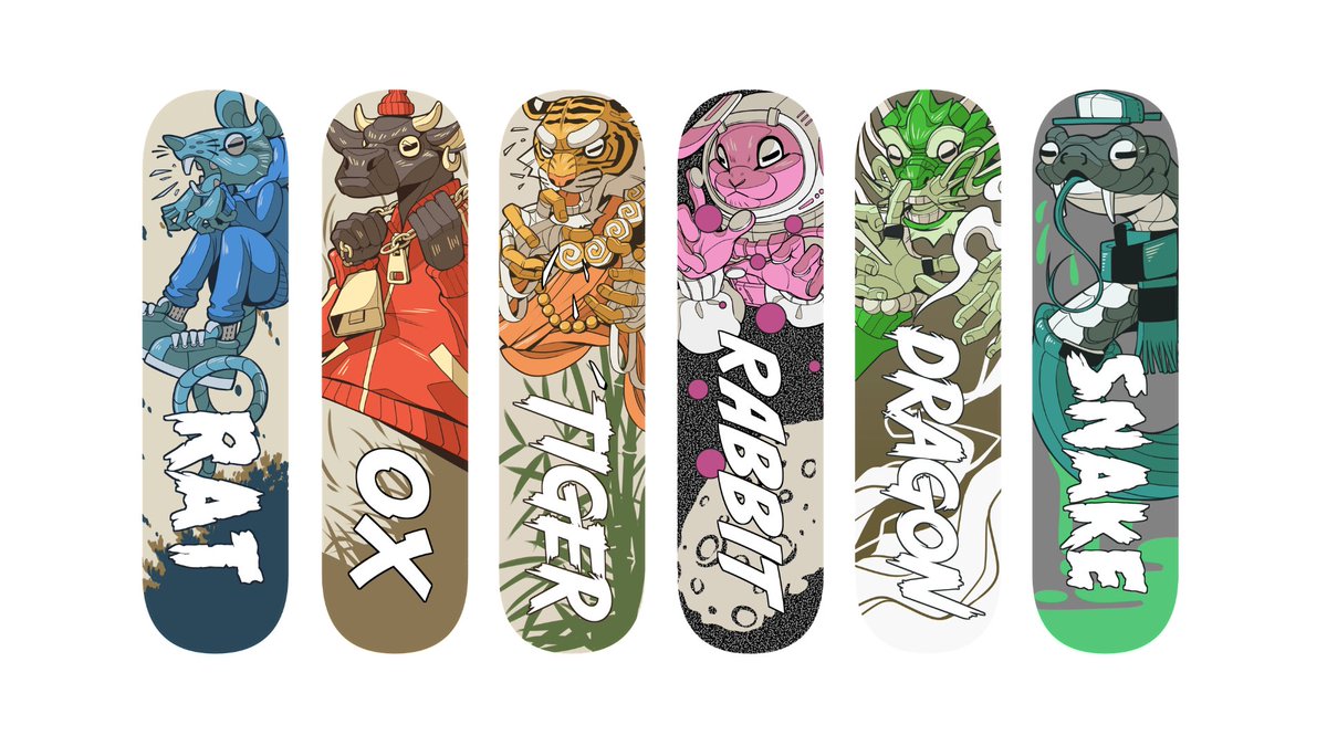 改めて見るとこんなに種類あったとは！十二支だけでもすごい迫力やし