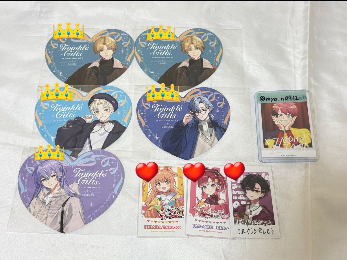 交換》にじさんじ チェキ ボイス ビジュアル カード ポストカード