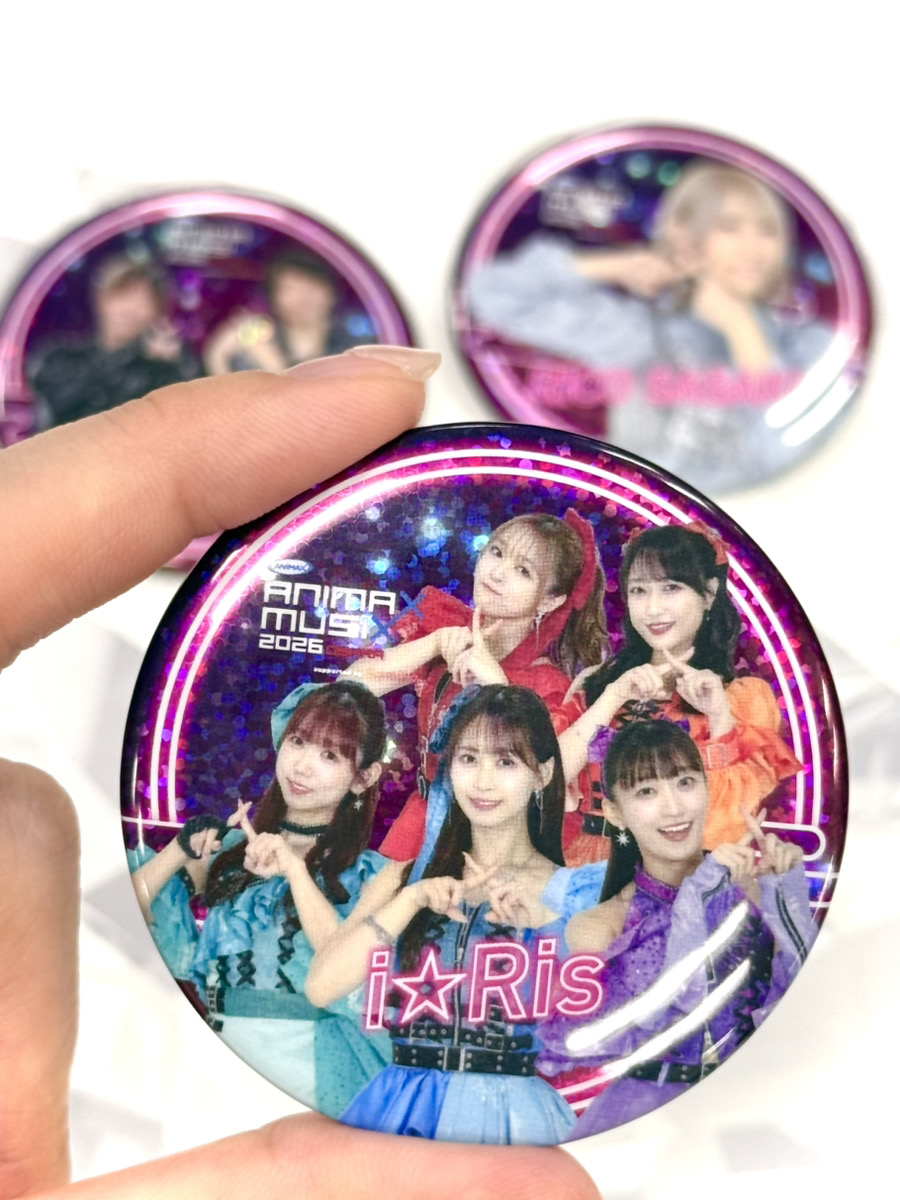 ✨おすすめグッズ紹介✨／／ #ANIMAXMUSIX 2026 OSAKA🏯 『缶バッジ