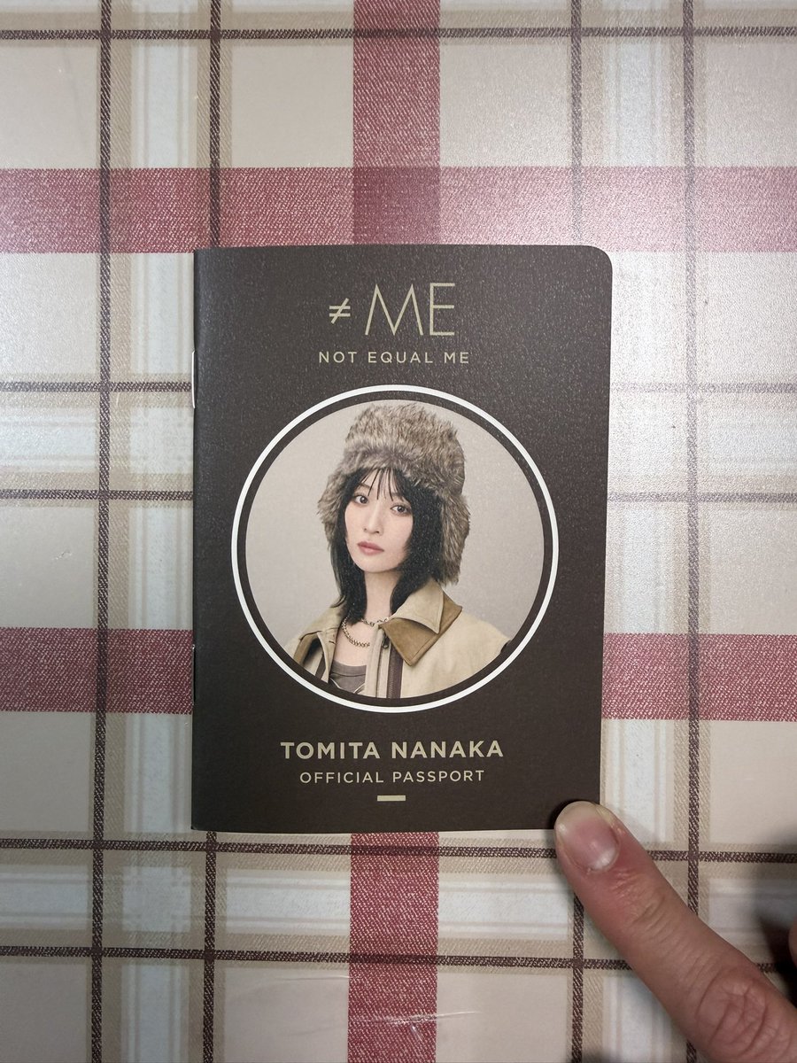 菜々風ちゃんのリミスタサイン入りパスポート届いた‼︎ #ノット