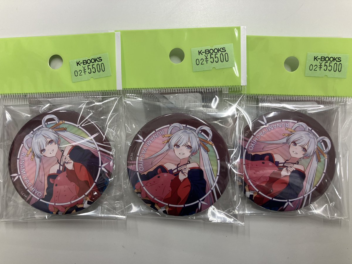 入荷情報】 超かぐや姫！ プリロール 特典缶バッジ 月見ヤチヨ 入荷