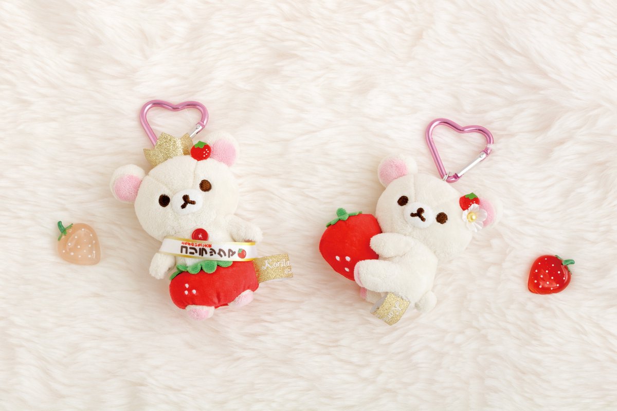 🍓NEW🍓 コリラックマの「とちぎのいちご大使」就任10周年をお祝いする