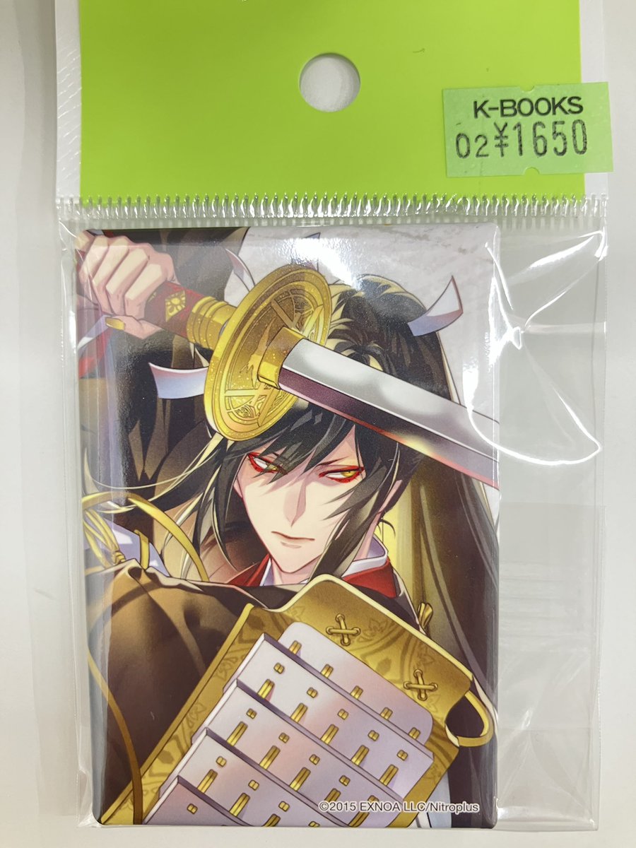 入荷情報】 刀剣乱舞 とうらぶ 五周年 スクエア缶バッジ 太郎太刀 再