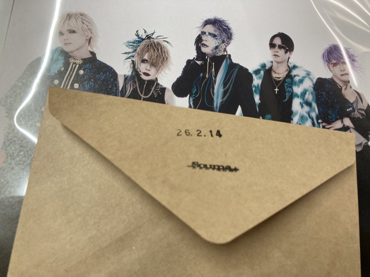 チェキ届いてた❄️ 名入れのメッセージが嬉しくって泣きそなった