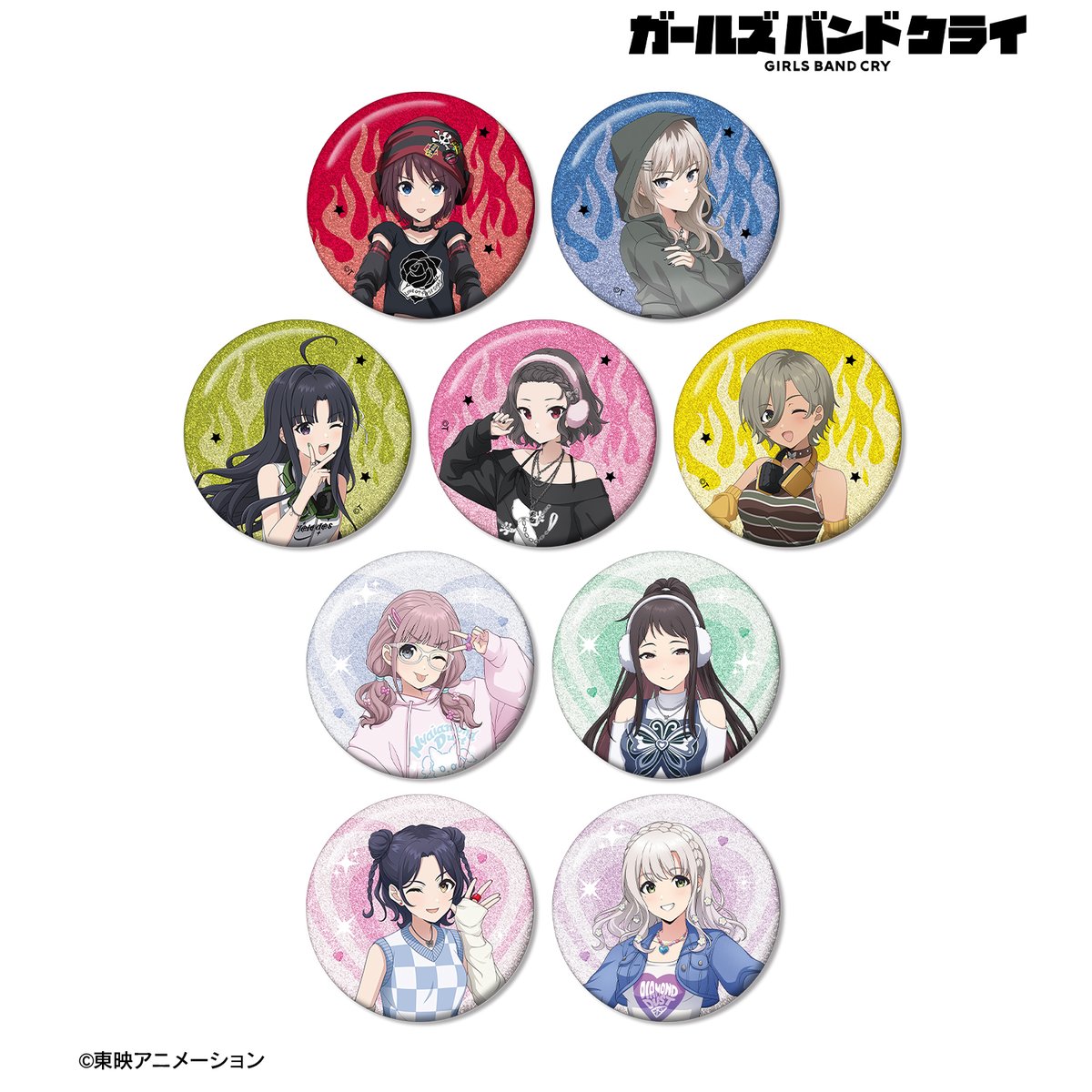 ガールズバンドクライ_描き下ろし Y2Kファッションver. トレーディング