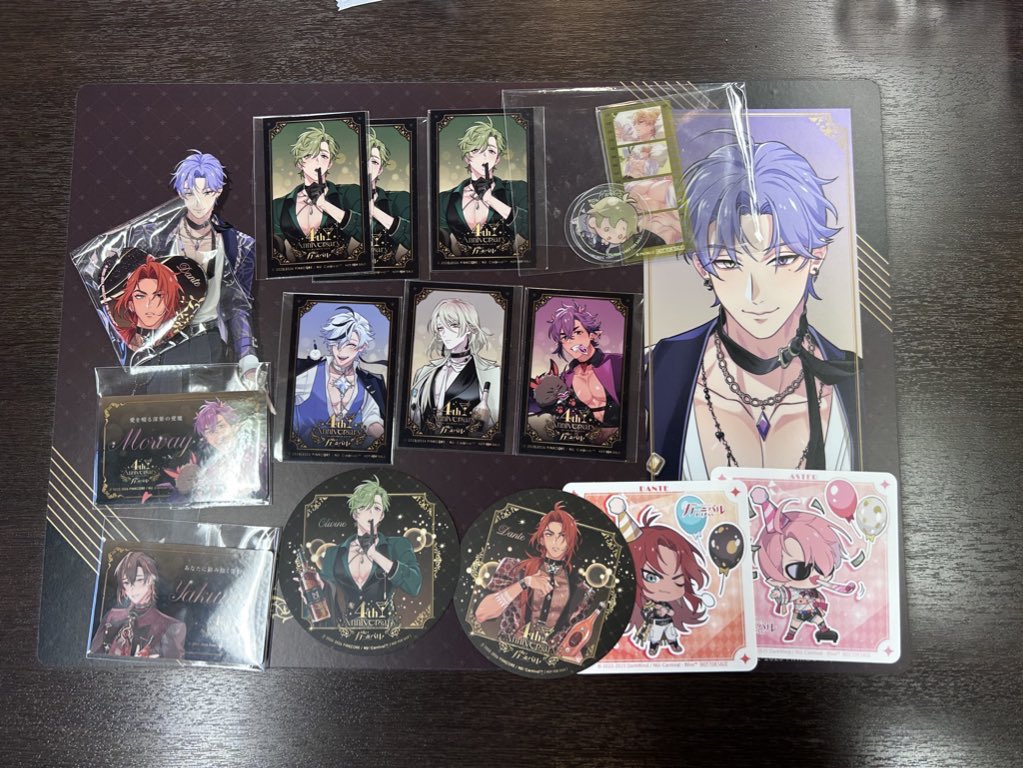 NU:カーニバル 交換 アニメイトカフェ ぬかに 譲: プレートカード:モル