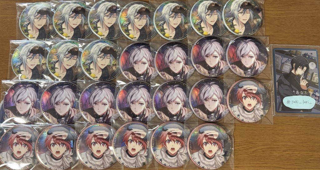 交換】アイドリッシュセブン アイナナ 記念日 2024 缶バッジ 缶バ 譲