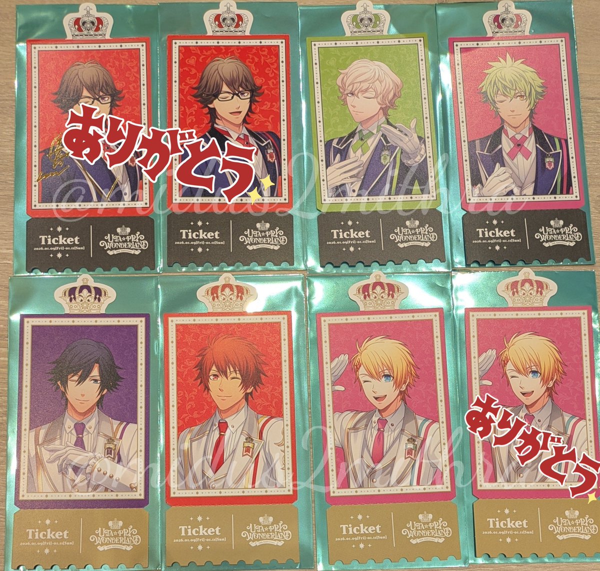 1 譲渡 うたプリ ブロッコリーくじ SHINING ブロくじ アクリルブロック