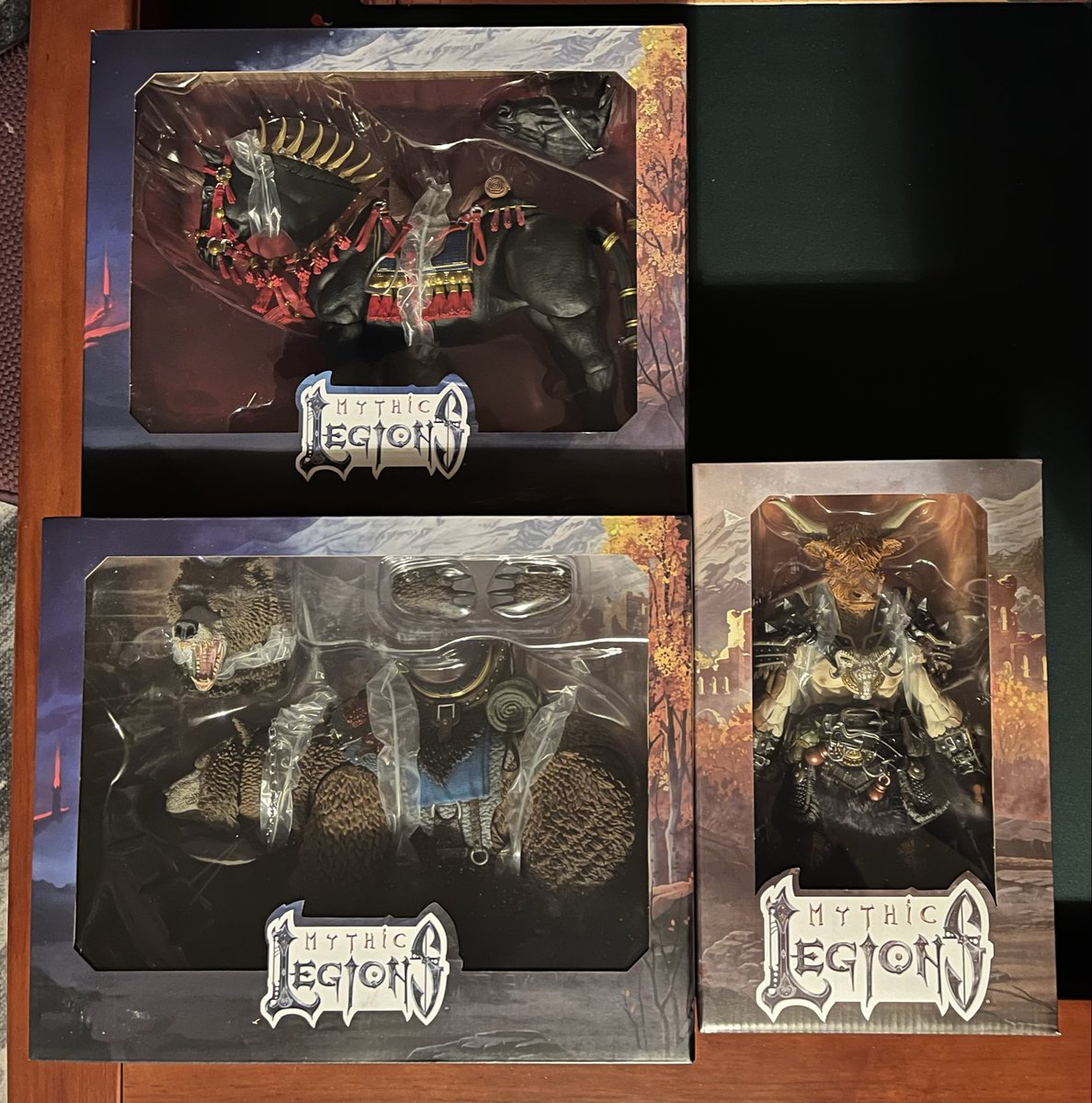 約束通り、私の新しい Mythic Legions: Rising Sunsおもちゃの写真を