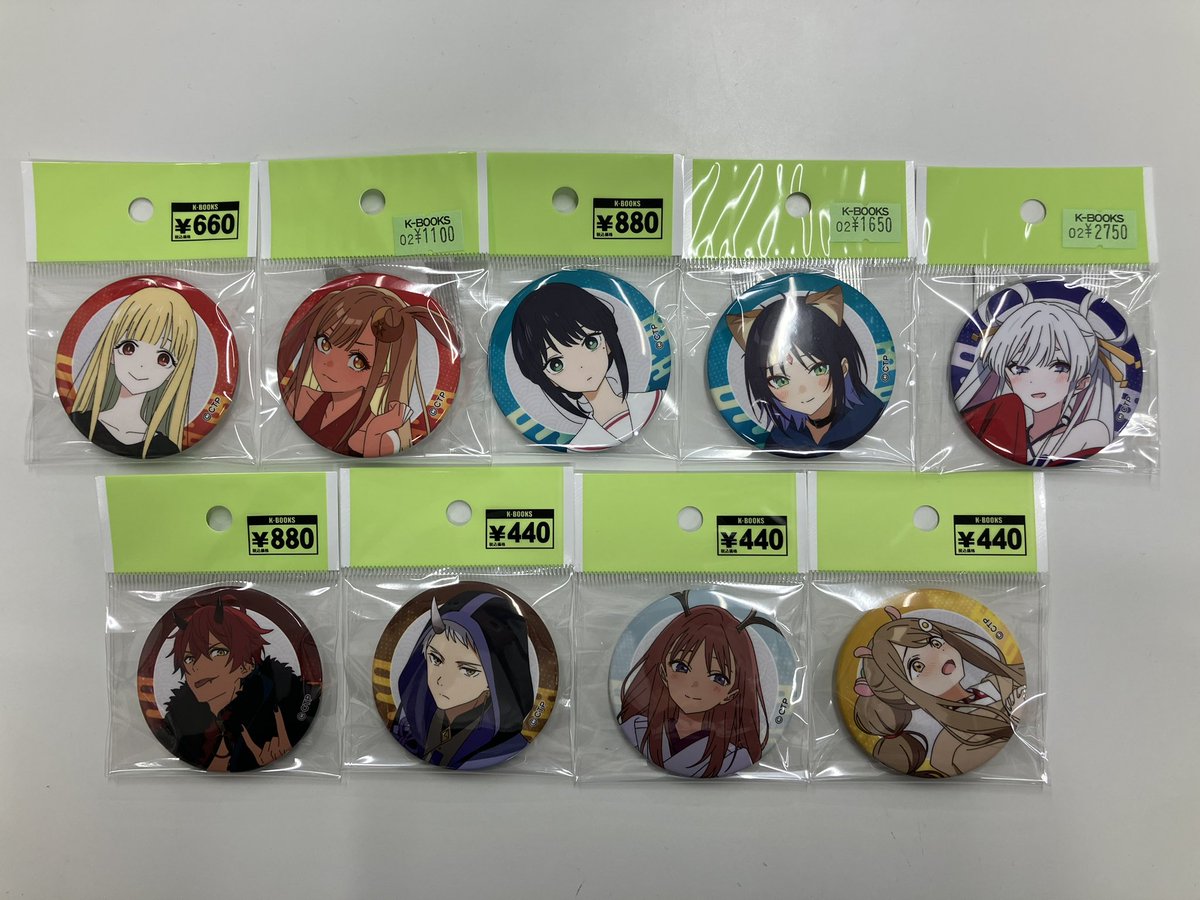 入荷情報】 超かぐや姫！ トレーディング缶バッジ 各種入荷しました