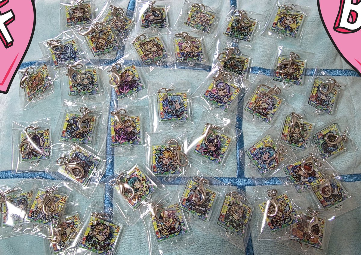 モンストJAMLIT デッキミニチャーム ネオさん自引き2個目で大興奮