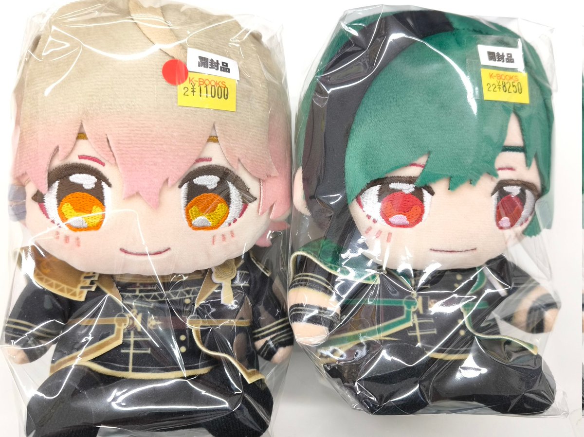 入荷情報】シクフォニ ◇2周年記念 ぬいぐるみ ・みこと ・すち ⚠開封