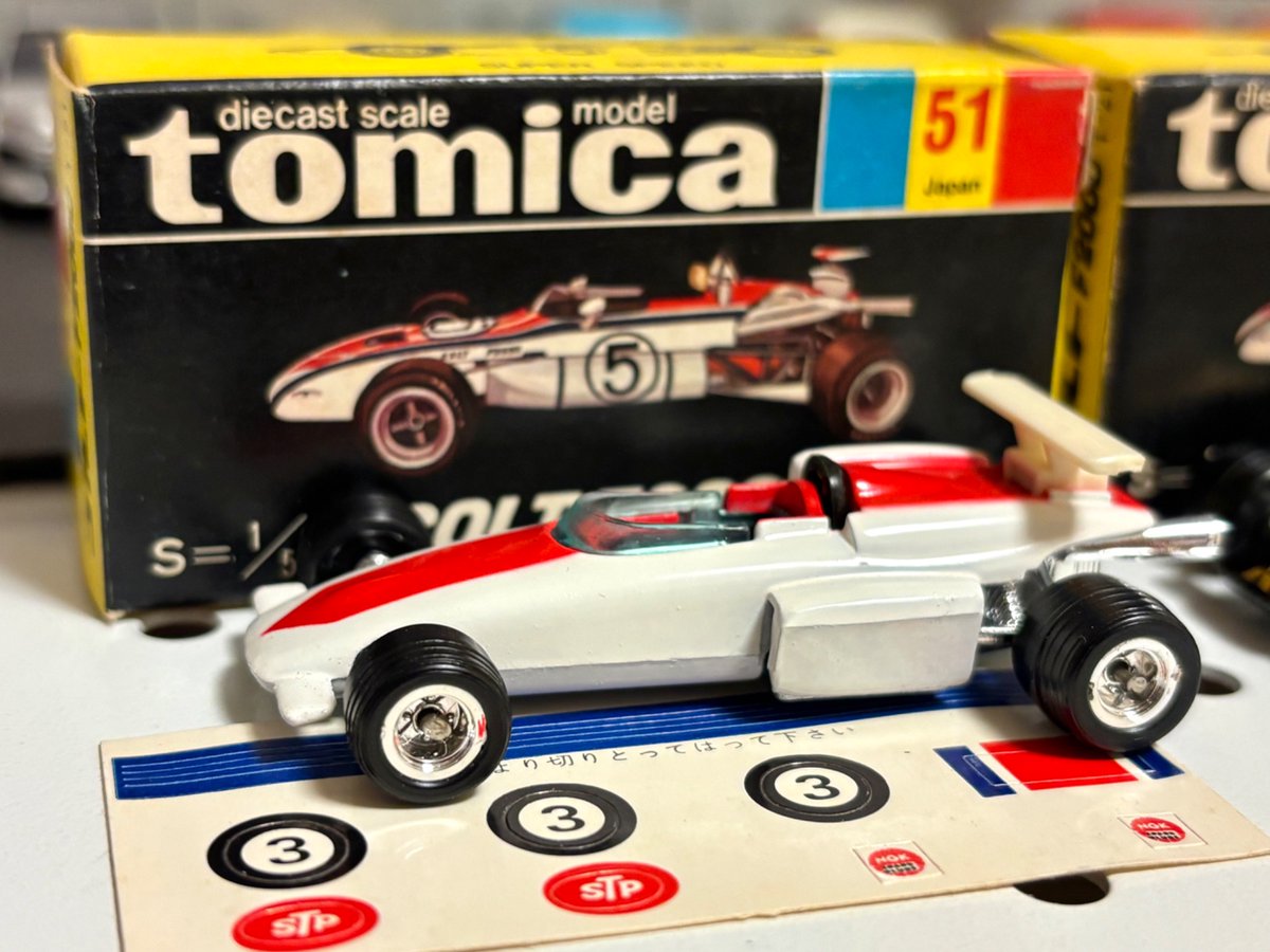 コルトF2000 51-1-2 51-1-4 レーシングカーシリーズNo.3 シールの難易