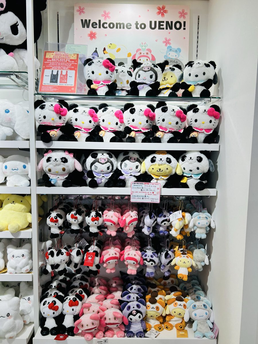 そして今回の上野は🐼だけじゃなく、キキララもしっかりお迎えしました