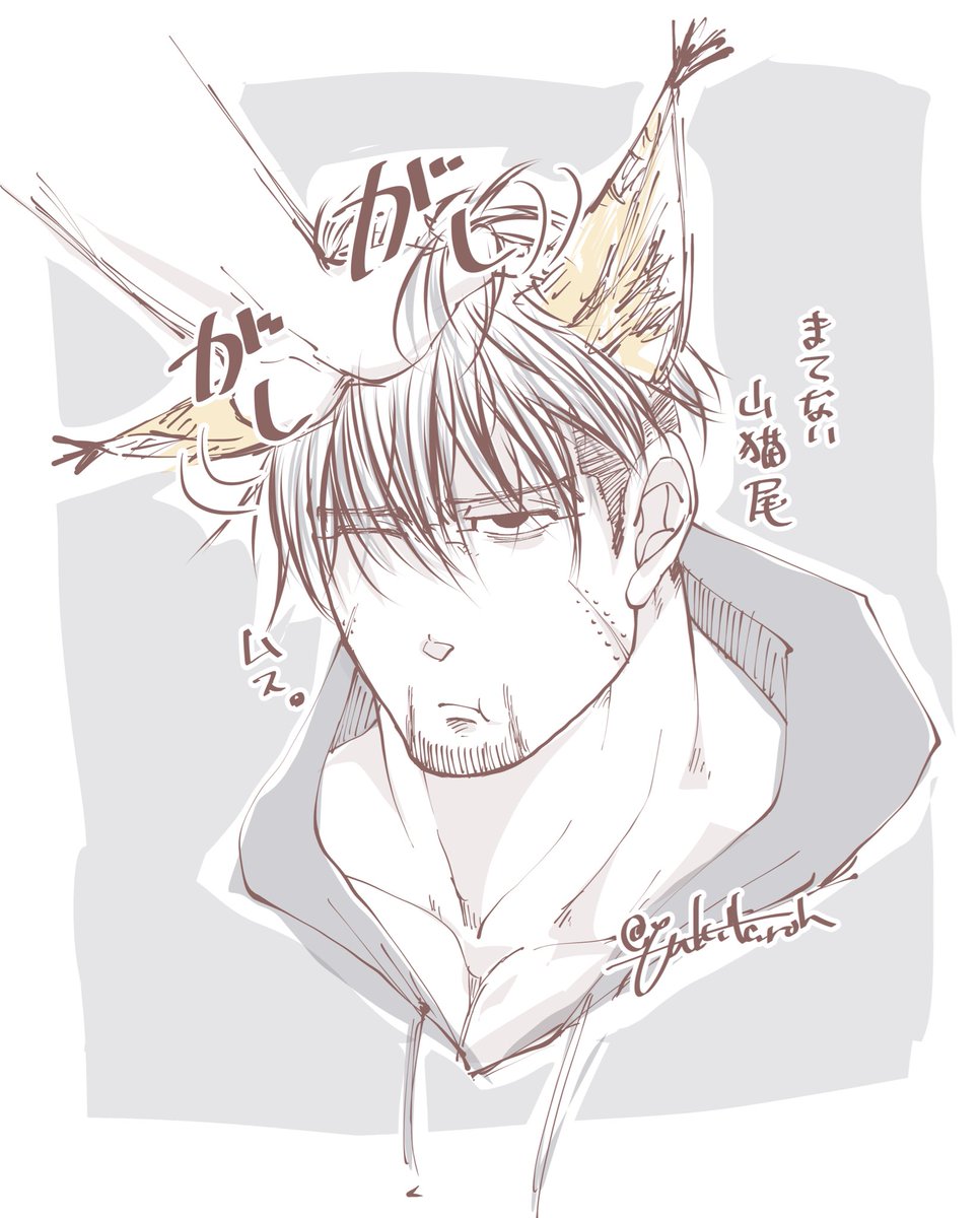 RT @yukitaroh205: ねこの日ちょっと待ってろされる🐱のらくがき