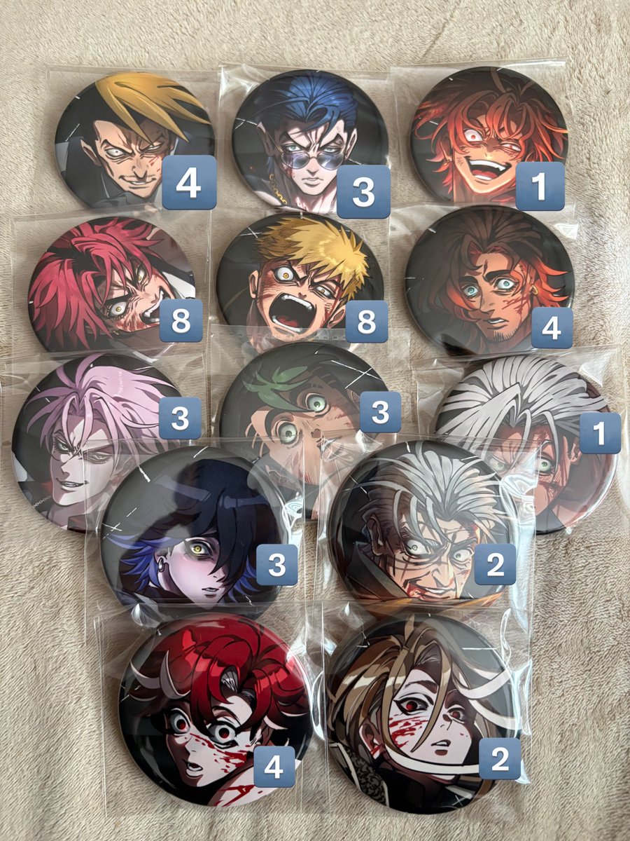 譲渡・交換】 ヒューマンバグ大学 天城戦争カフェ 缶バッジ 【譲