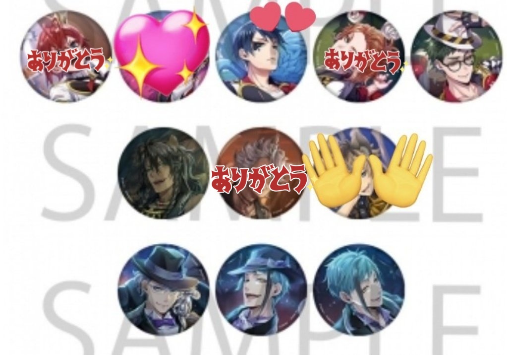 ツイステ(交換) 寮服 缶バッジ vol.1 3BOX予約済み 出⇒△トレイ3