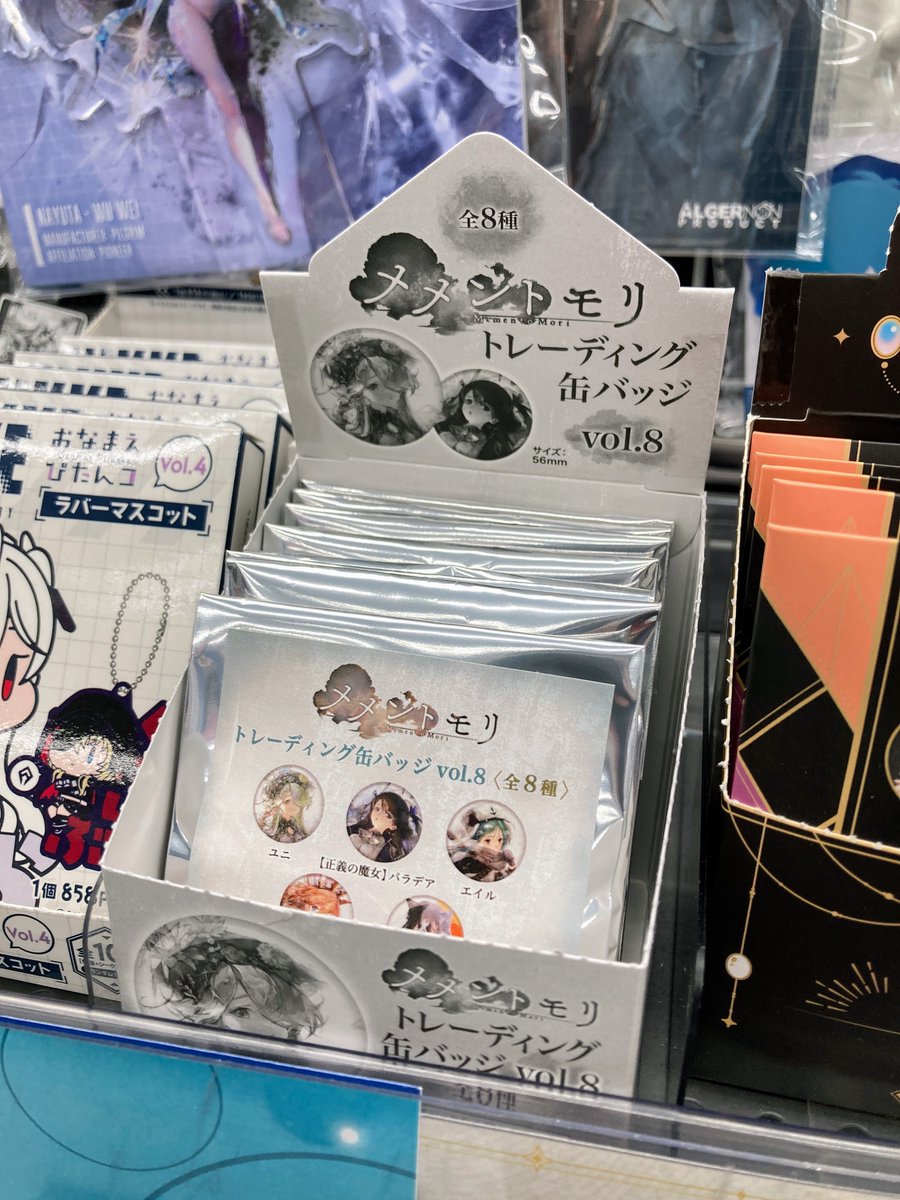 入荷情報】#メメントモリ 「メメントモリ」 ・トレーディング缶バッジ