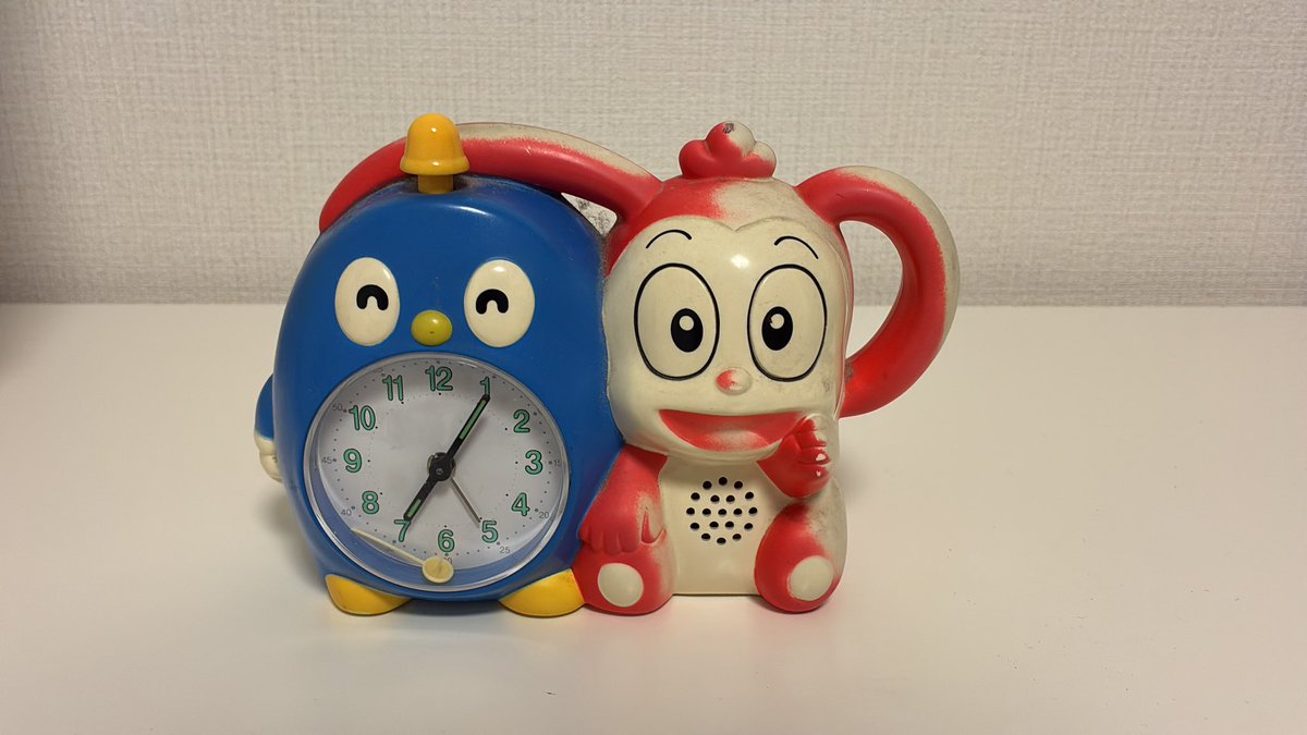 親が20数年使い続けたコラショの目覚まし時計が遂に壊れたから修理して