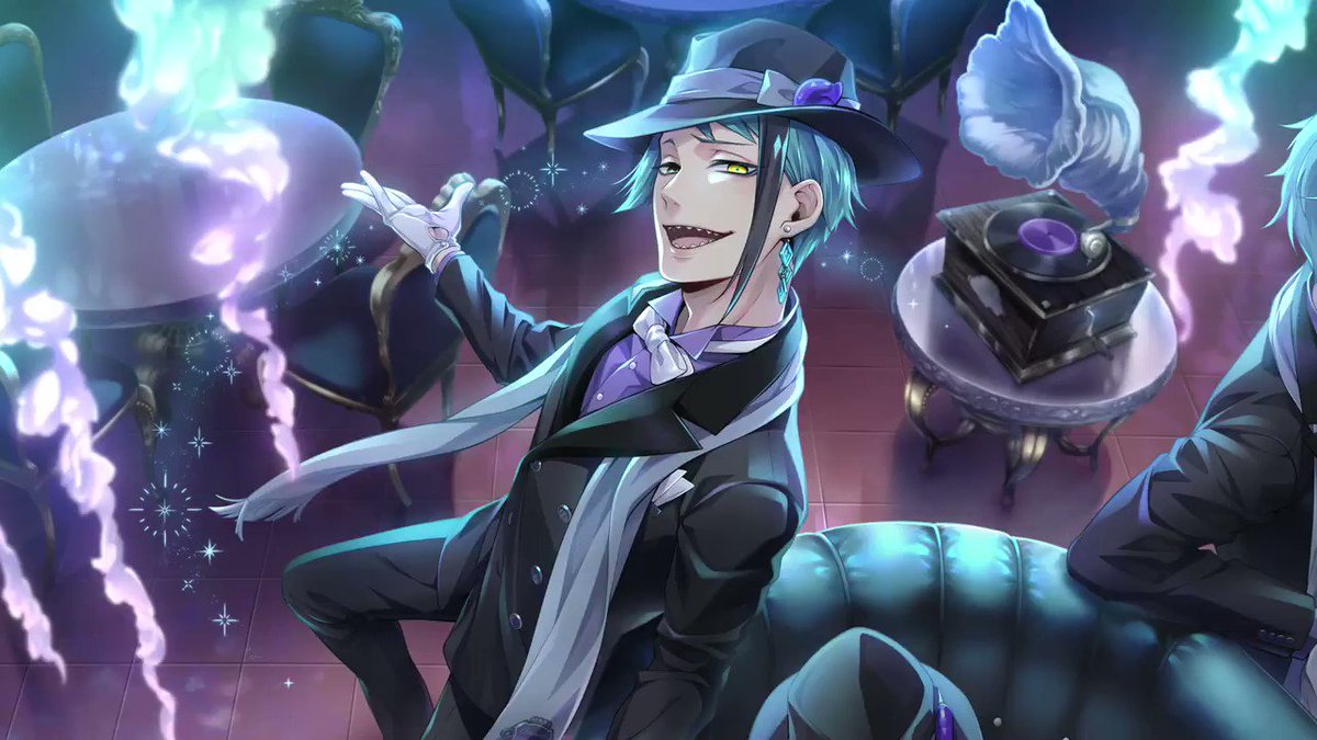 オクタヴィネル寮副寮長、ジェイド・リーチ（CV.駒田航）。 アズールの