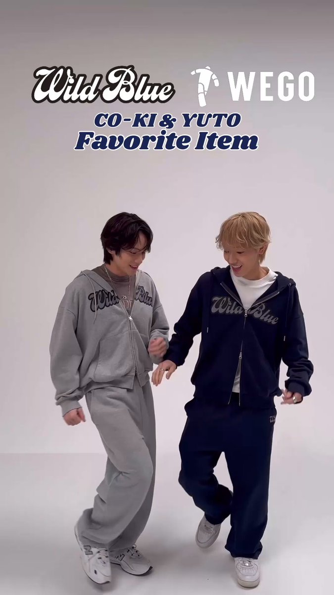 ☁WILD BLUE×WEGO コラボアイテム☁ いよいよ今週末発売！ ・先行発売