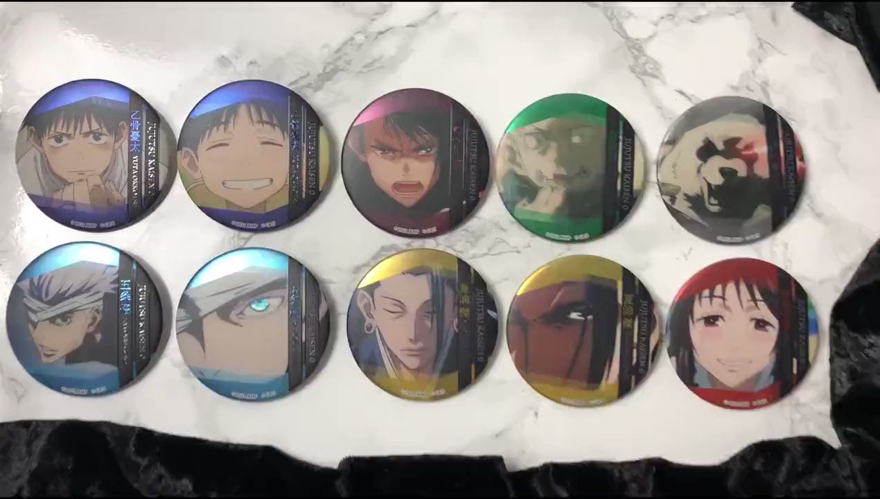 呪術廻戦 0 名場面缶バッジ(デコレーション仕様) Vol.2 五条悟 B 劇場