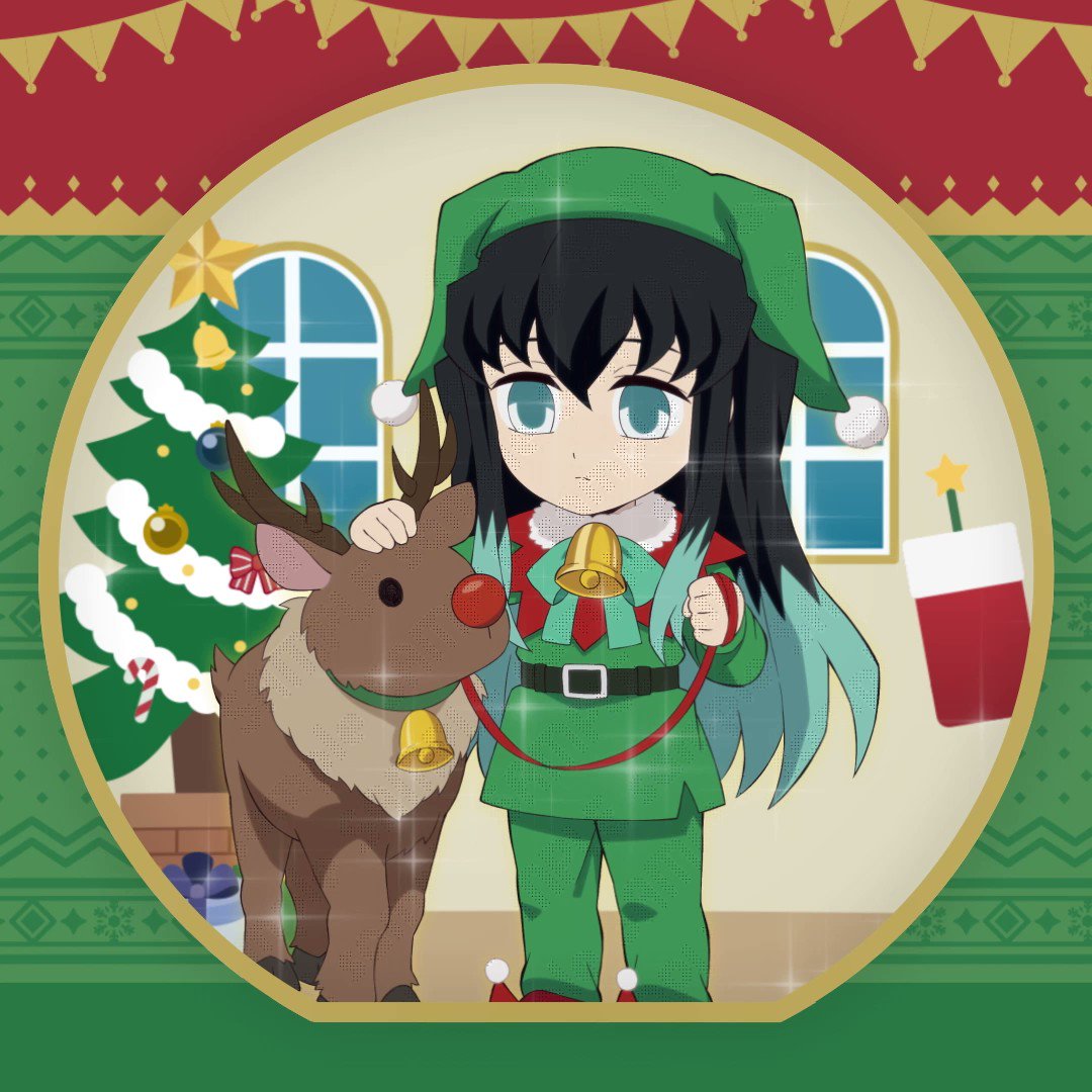 アニメ「鬼滅の刃」クリスマスイベント2022】 描き下ろしイラストのご