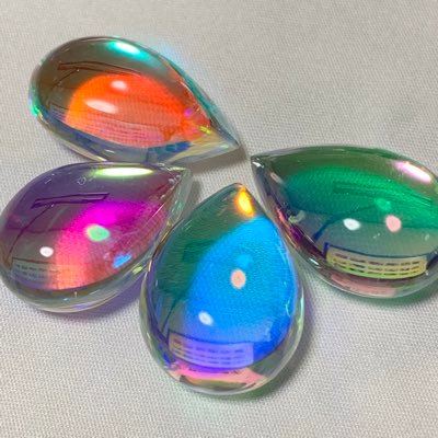 Lupopo_cafe 初めて参加させていただきます。 ダイクロガラスを貼り