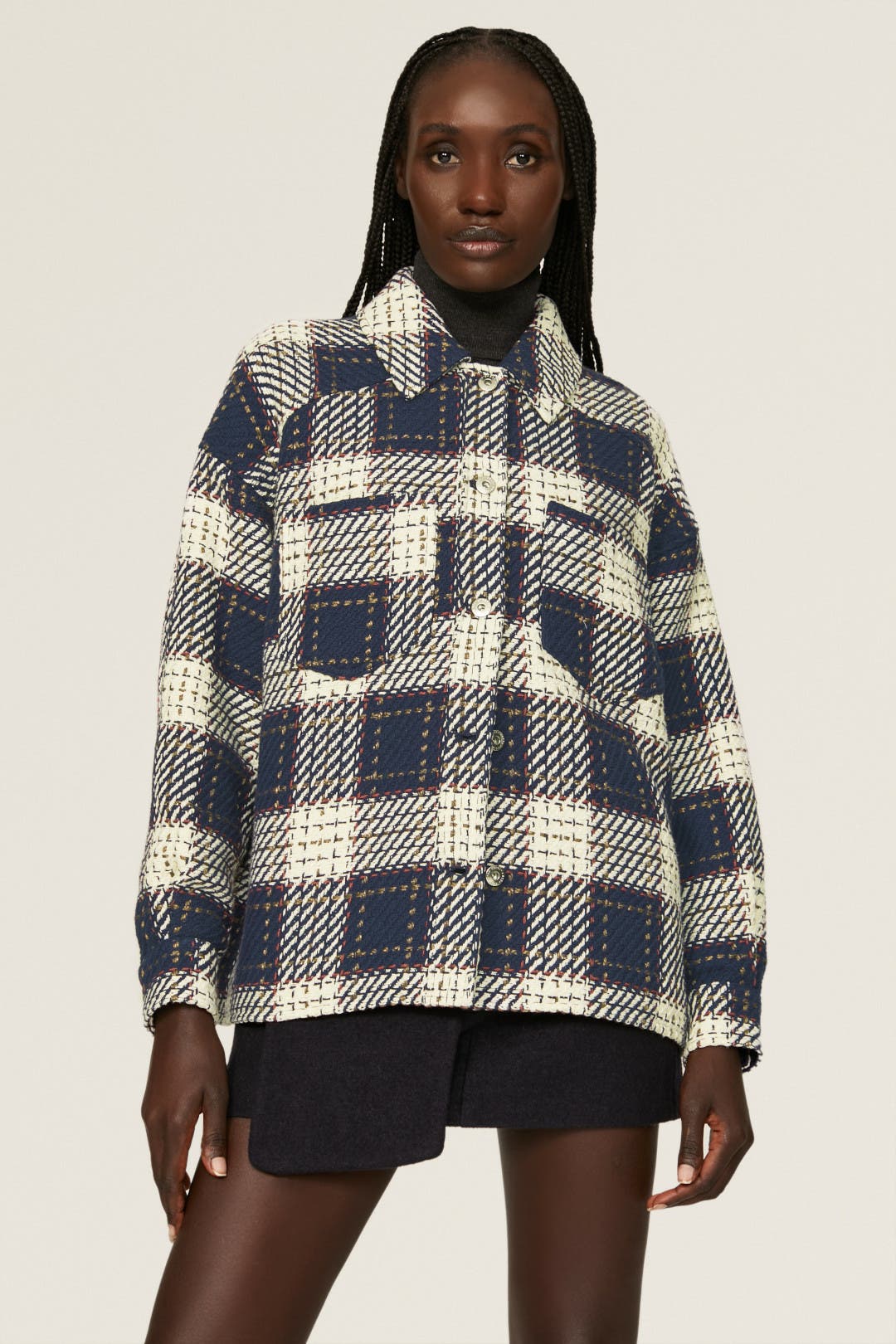 Checked Shirt Jacket by Scotch & Soda | Rent the Runway