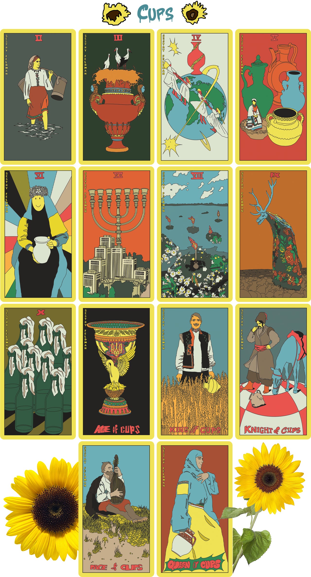 希少・未使用】Glory to Ukraine Tarot Glory to Ukraine Tarot