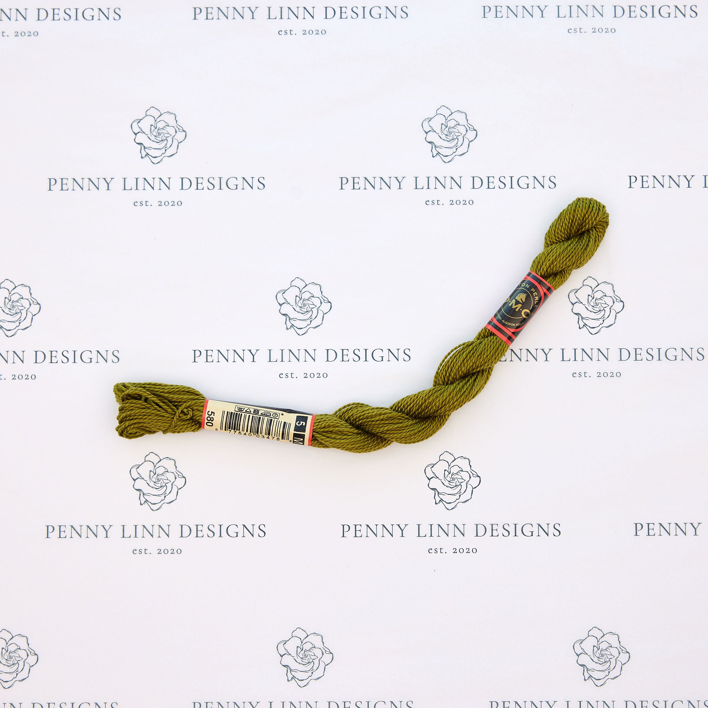 DMC 5 Pearl Cotton 580 Cactus – Penny Linn