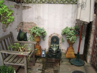 ワイドベル型ガラスシェード＆コードセット（ステンシルローズ