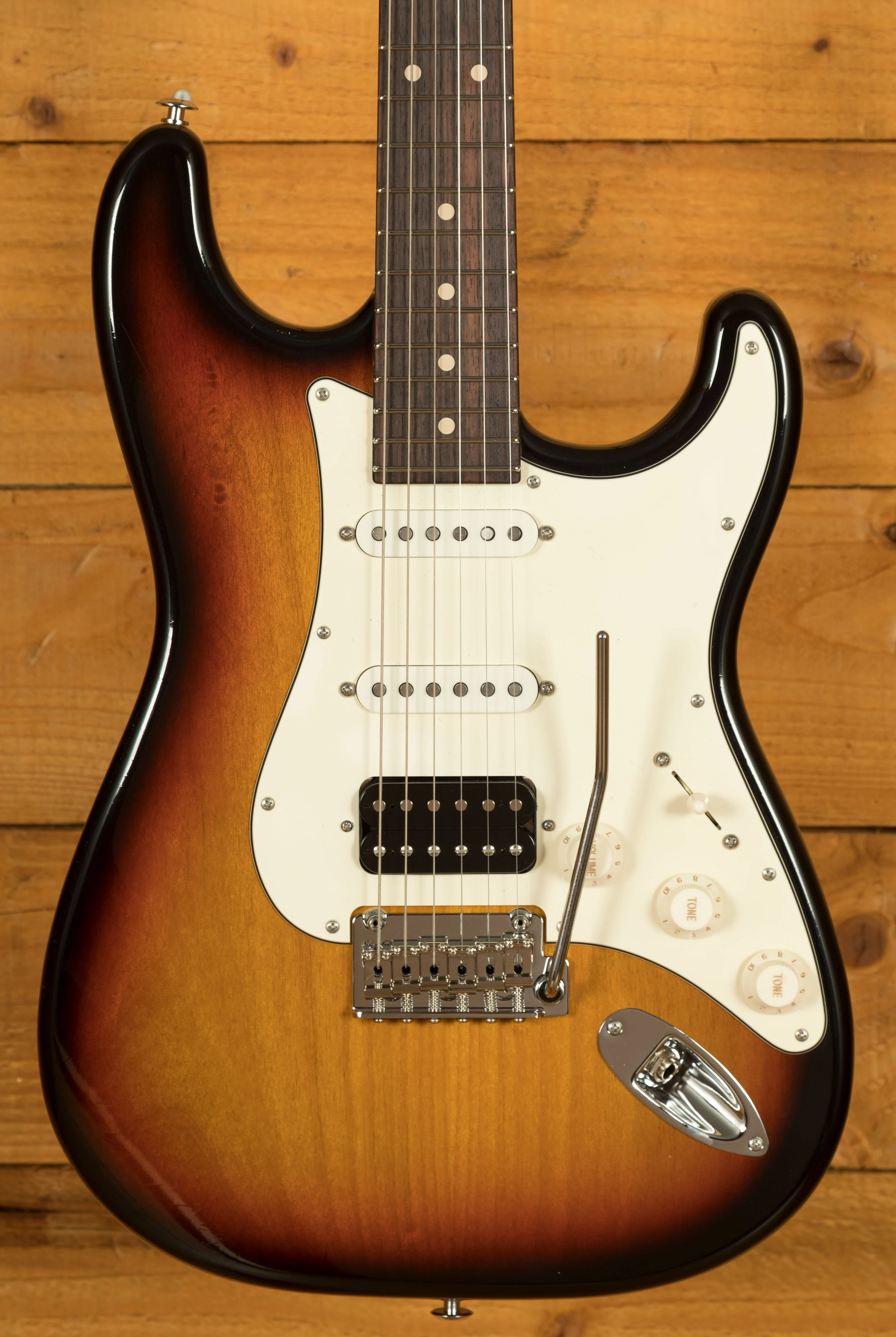 Suhr Classic S Antique HSS - 3-Tone Burst Rosewood