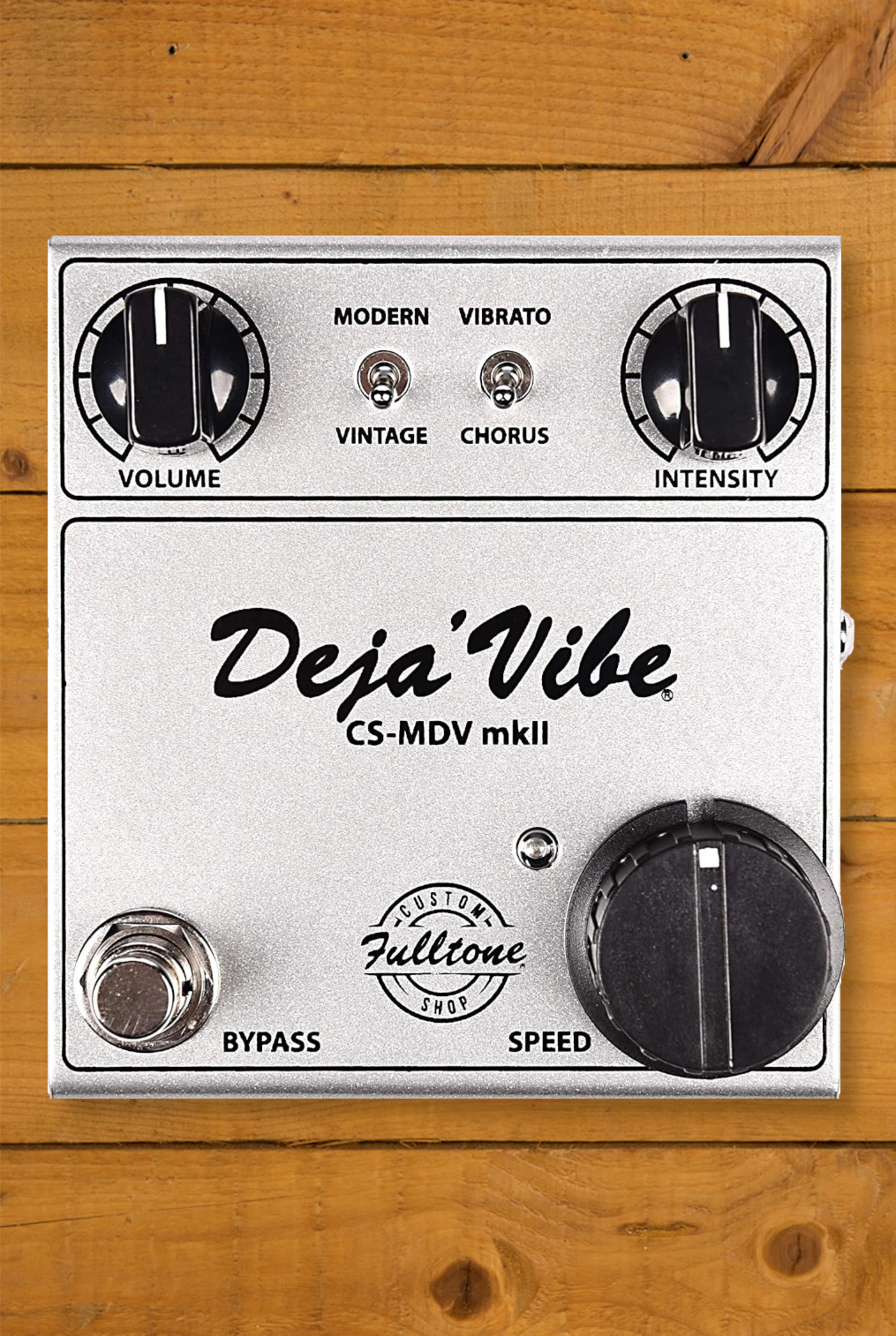 ギター Fulltone Custom Shop Mini DejaVibe MKII Amazon.com: Fulltone Custom Shop Mini DejaVibe Mk II Rotary