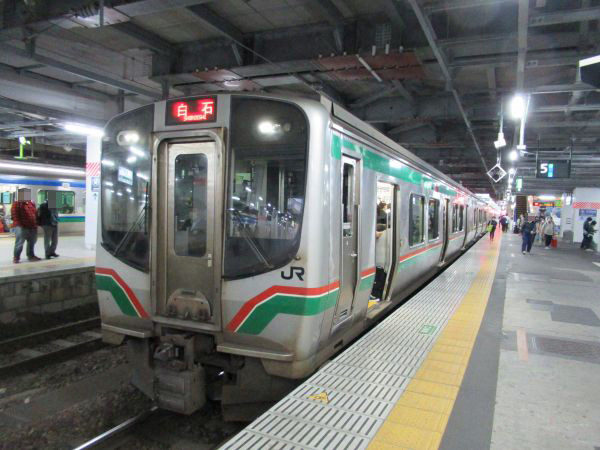 6,郡山から会津若松へ：JR磐越西線：快速あいづ5号：指定席：2020/10/9